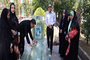 تجدید میثاق با شکوه ایثار؛ از گلزار شهدا تا مسیر خدمت 